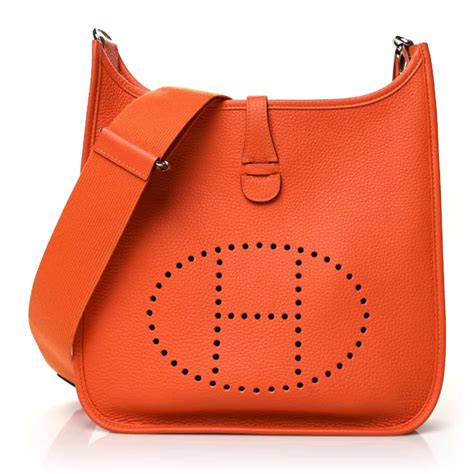 hermes crossbody bag evelyn|hermes evelyne bag price 2022.